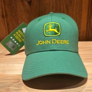 John Deere Hat Green New with Tags
